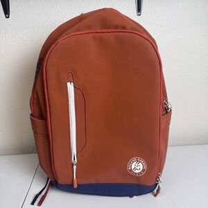 Wilson Roland Garros Tennis Backpack Clay Orange Limited Edition FLAW